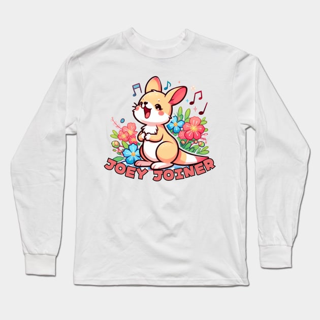 Singing Kangaroo Long Sleeve T-Shirt by Japanese Fever